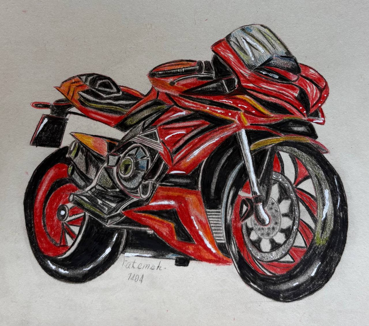 آموزش نقاشی سیاه قلم